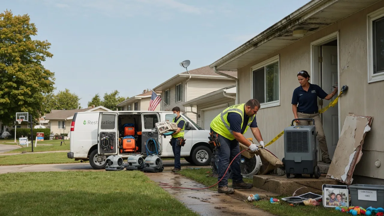 Water Damage Restoration in Hammond, IL near me